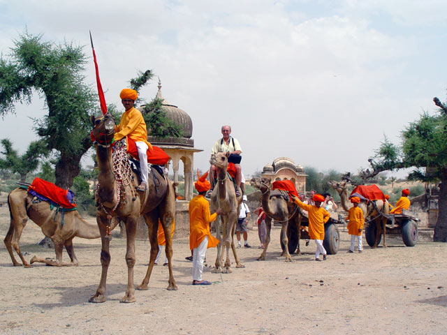 On a Camel Back